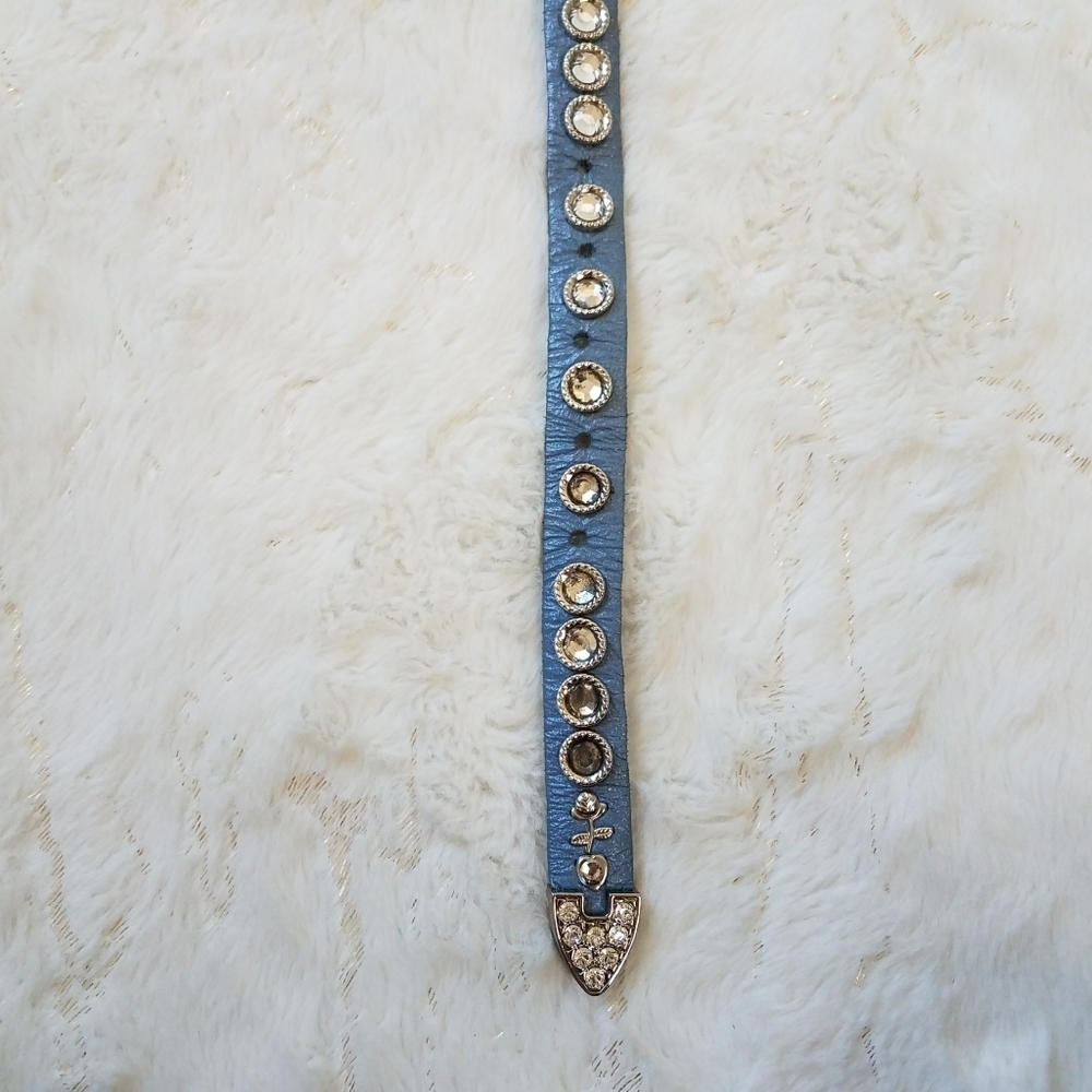 KIPPYS Rhinestone Leather Belt - Picture 4 of 7